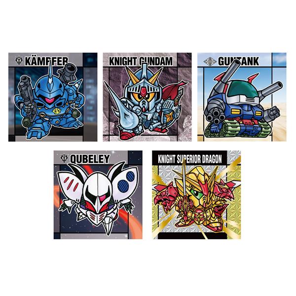 1BOX】 バンダイ(BANDAI) 元祖SDガンダムスナック メタリックシール