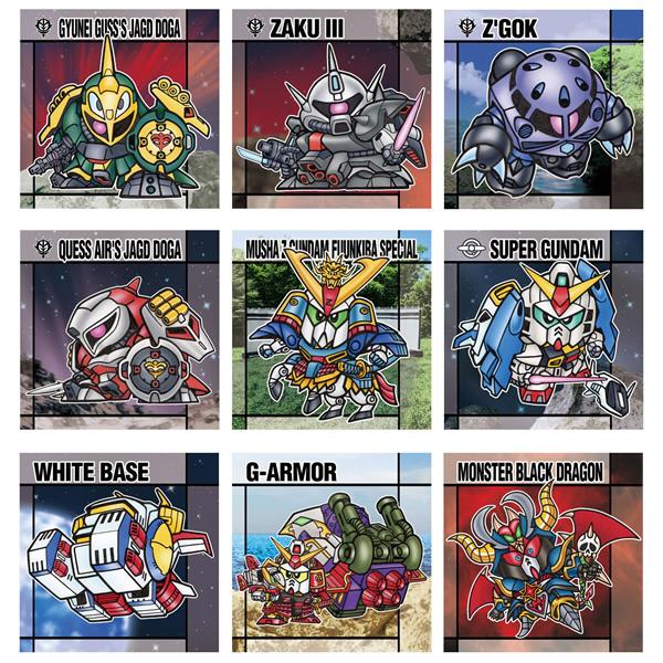 5袋セット】 バンダイ(BANDAI) 元祖SDガンダムスナックII メタリック