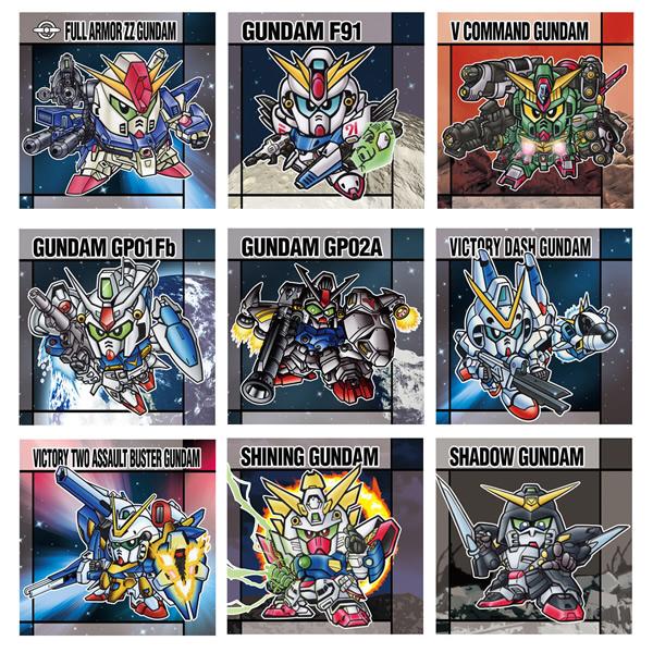 5袋セット】 バンダイ(BANDAI) 元祖SDガンダムスナックII メタリック