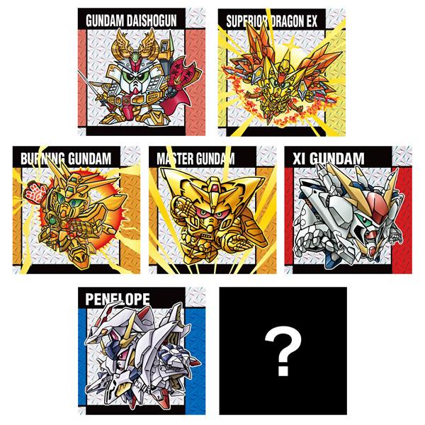 5袋セット】 バンダイ(BANDAI) 元祖SDガンダムスナックII メタリック