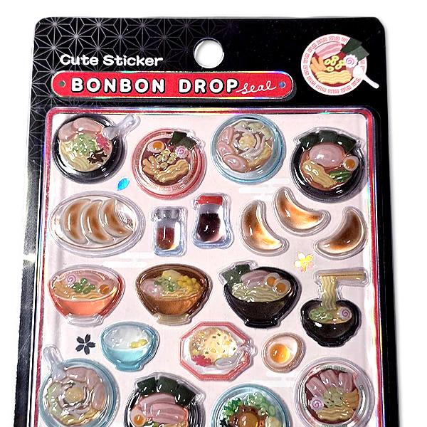 Q-LiA（クーリア） ボンボンドロップシール 和柄・ラーメン [05244
