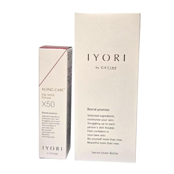 IYORI スペシャルクリアセラム PE68〈美容液〉30ml レフィル＋アウター(容器)セット (※本体として使用可能) | CEFINE | 01
