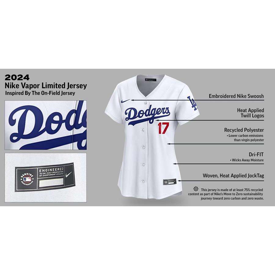 NIKE 【即納】レディース ロサンゼルス ドジャース 大谷翔平 NIKE 【即納】レディース ロサンゼルス ドジャース 大谷翔平