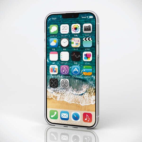 エレコム iPhone 13 Pro Max用 ソフトケース 極み『PM-A21DUCTCR』クリア 6.7インチ ELECOM 送料無料 | ELECOM | 03