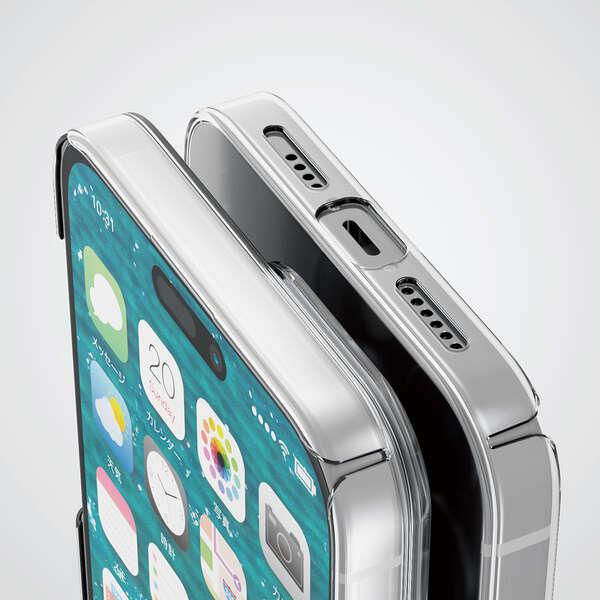 エレコム iPhone 15 Pro Max用 ハードクリアケース『PM-A23DPVKCR』3眼 クリア 6.7インチ ELECOM 送料無料 | ELECOM | 01