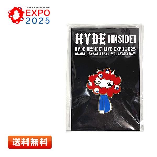EXPO2025 ミャクミャクコラボ EXPO2025 HYDE ミャクミャク なりきりピンバッジ Edyh Ver. エディ 大阪・関西万博 公式グッズ ハイド | 