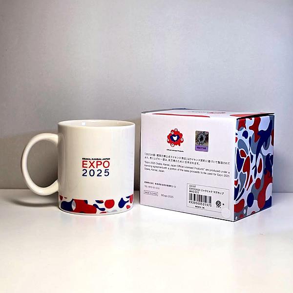 EXPO2025 ミャクミャク マグカップ (MAE/055 WH) 大阪・関西万博 公式