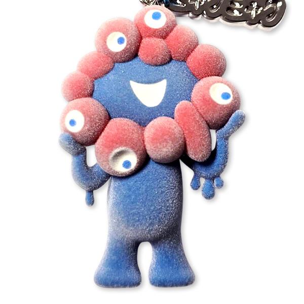 EXPO2025 ミャクミャク キャラ立体PVCボールチェーン フロッキー