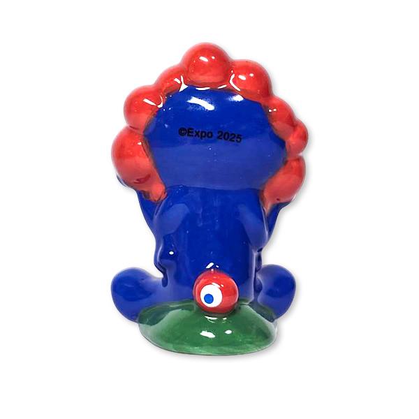 EXPO2025 H ミャクミャク 陶器マスコット 座り 大阪・関西万博 人形