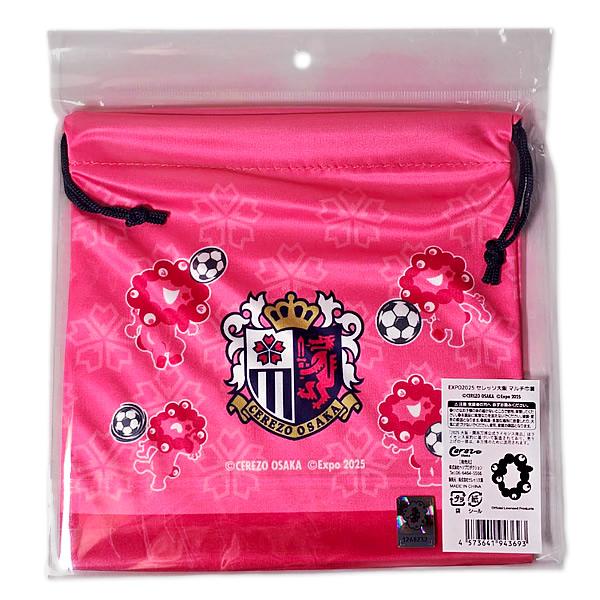 EXPO2025 セレッソ大阪 ミャクミャク マルチ巾着 ヒモ付き [キャラ