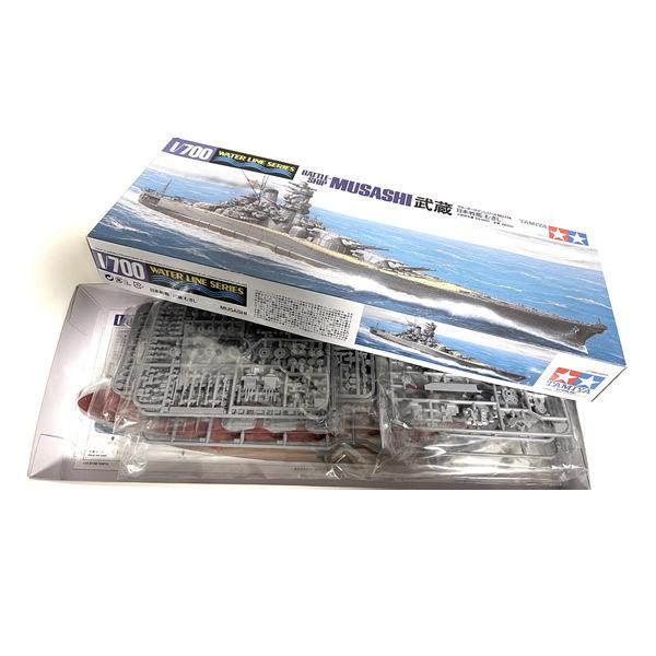 タミヤ（TAMIYA） 【未使用】タミヤ 日本海軍戦艦 武蔵 1/700スケール