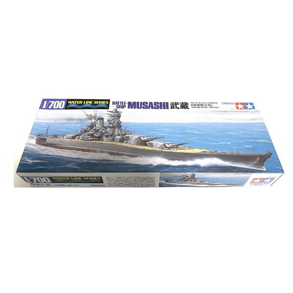 タミヤ（TAMIYA） 【未使用】タミヤ 日本海軍戦艦 武蔵 1/700スケール