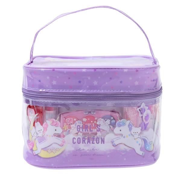 レイス(Race) ガールズコラゾン ビニールバニティメイクアップバッグ 6才以上 バニティバッグ メイク コスメ[女の子／女子／6歳／化粧道具] |  | 02