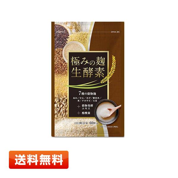 【送料無料】極みの麹 生酵素 60粒 ダイエットサプリメント 賞味期限2021年8月 株式会社GRACE | 