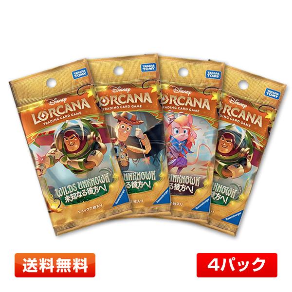 Disney（ディズニー） 【4パック】ディズニー・ロルカナ・TCG 日本語版
