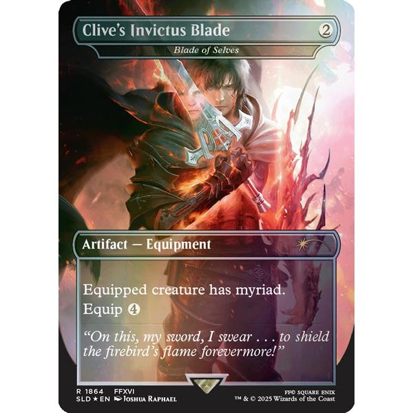 3種 SecretLair FINAL FANTASY MTG 英語版 Foil MTG Final Fantasy Secret Lair COMPLETE FOIL BUNDLE English