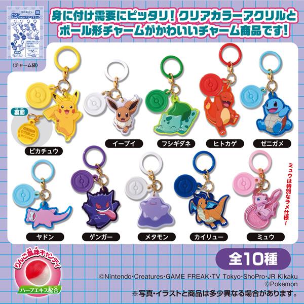 Pokemon（ポケモン） 【3個セット】ポケモン Poke-Charm(ポケチャーム