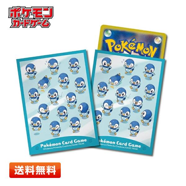 【送料無料】ポケモンカードゲーム デッキシールド ポッチャマ 64枚入り (サイズ：66×92mm)｜primeworldjp