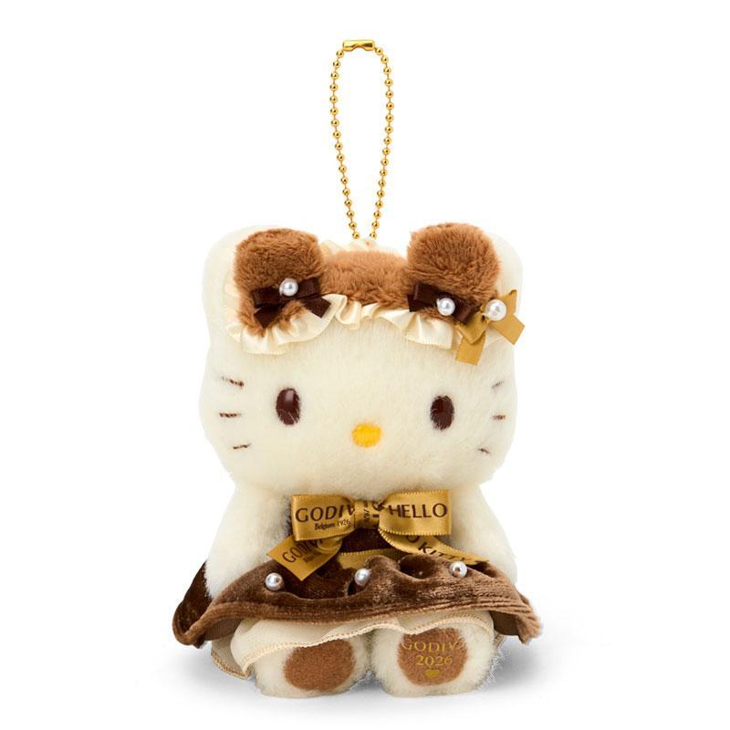 ハローキティ ゴディバ＆ぬいぐるみ（ドール）マスコットホルダーセット おまけ付 ハローキティ ゴディバ＆ぬいぐるみ（ドール）マスコットホルダー