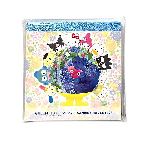 sanrio（サンリオ） EXPO2027 トゥンクトゥンク スクエアメモ帳