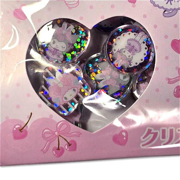 マイメロディ サンリオ クリスタルシール [マイメロディ＋クロミ＋マイ