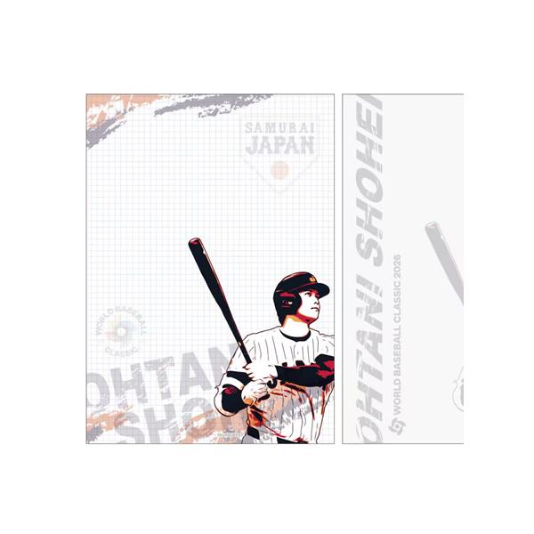 【送料無料】2026 WBC 大谷 翔平 (B)  日本代表 メモパッド 2026 WORLD BASEBALL CLASSIC |  | 01