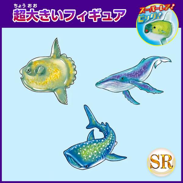 【5袋セット】くじらアタック＆Co.(アンドコ)[シロナガスクジラ/シャチ/ウバザメ/イッカク/エイ/マカジキ/ダイオウイカ/フィギュア/男の子] |  | 06