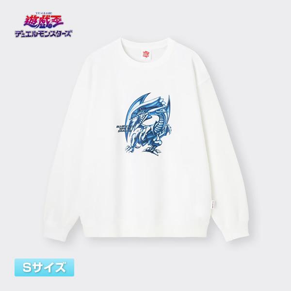 ジーユー 遊戯王 GUコラボ 青眼の白龍 スウェットプルオーバー(長袖
