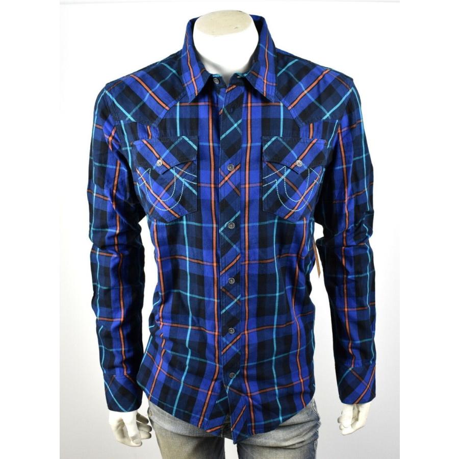 お気にいる メンズファッション トゥルーレリジョン メンズ True Religion Men S Western Plaid Button Up Shirt Top Size L K Import Store Naia 通販 Yahoo ショッピング 高速配送 Higiecare Com Br