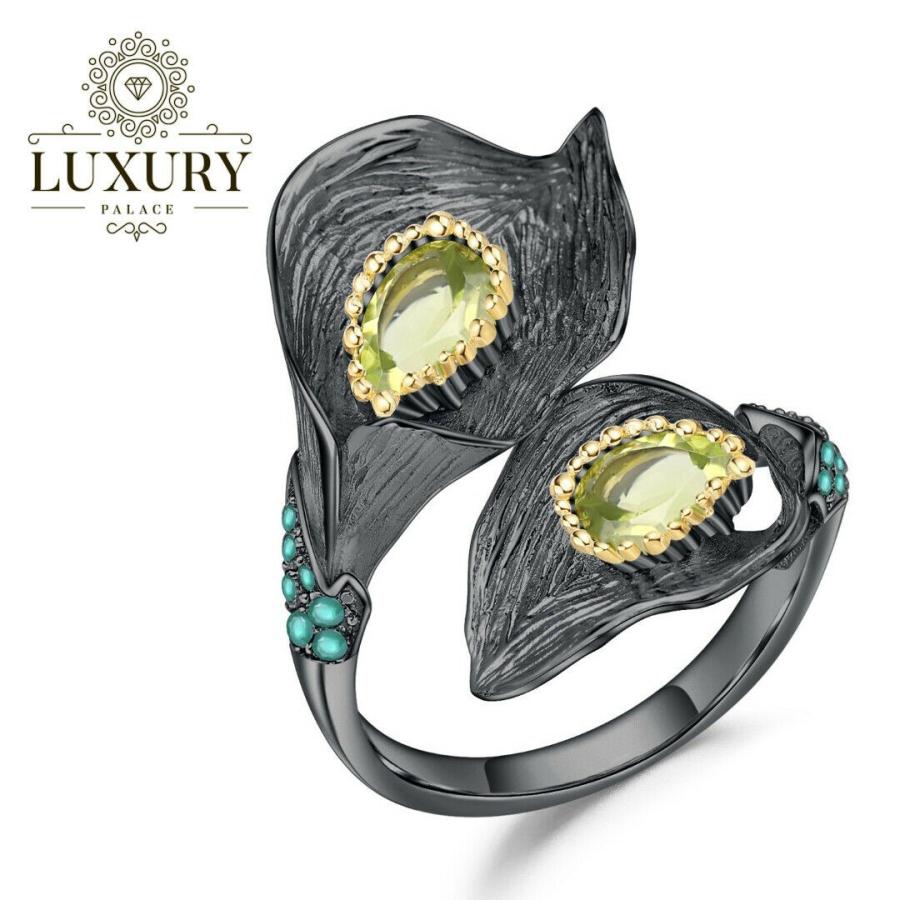 最適な価格 おしゃれ 高品質 リング 指輪 ジェムストーン パレス 1 25ct Peridot 925 Silver Calla Lily Leaf K Import Store Naia 通販 Yahoo ショッピング 総合ランキング1位 Yalaphone Com