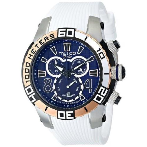 【爆売りセール開催中!】 腕時計 メンズ マルコ Mulco MW1-74197-014 Men's Fondo Wheel Day-Date Multifunction 48mm Watch, ブラボープラザ c0df1976