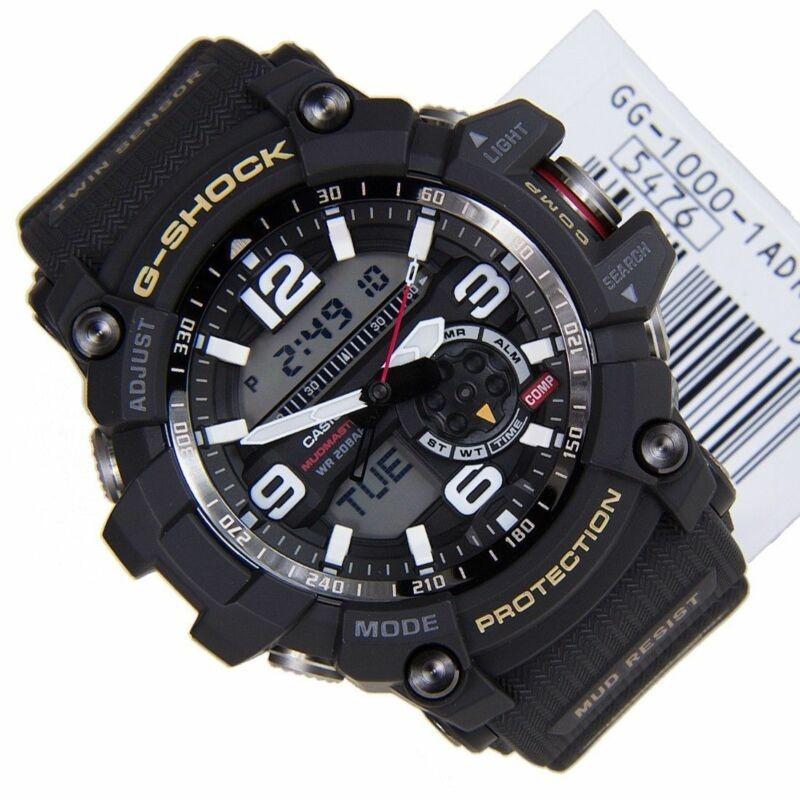 国内配送 高品質 腕時計 Casio G Shock Mudmaster Twin Sensor Analog Digital Gg1000 1a 最新コレックション World Of Heating De