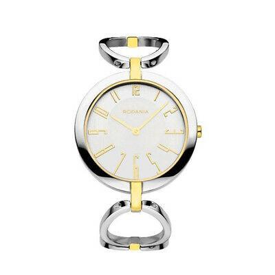 最安値 腕時計 ロダニア レディース RODANIA WOMEN'S STRADA MEGAN TWO TONE STEEL BRACELET QUARTZ WATCH 26139.81, 河津町 e5da87e2