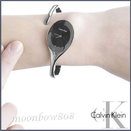 カルバンクライン CALVIN KLEIN 腕時計 日本未入荷 レア おしゃれ Embrace シルバー