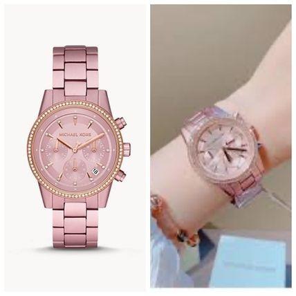 マイケルコース Michael Kors 腕時計 日本未入荷 レア おしゃれ Ritz パヴェ Watch MK6753