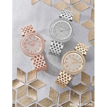 マイケルコース Michael Kors 腕時計 日本未入荷 レア おしゃれ DARCI PAVE クリスタル 選べる３色