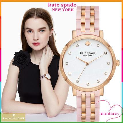 ケイトスペード KATE SPADE 腕時計 日本未入荷 レア おしゃれ monterey クリスタル