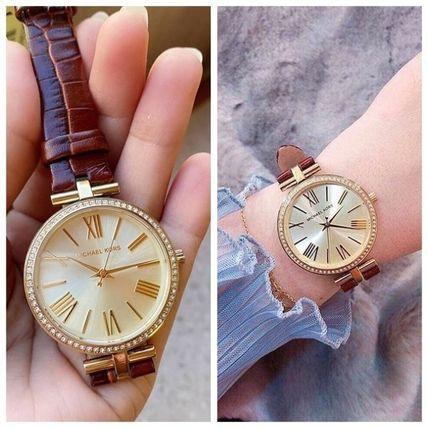 マイケルコース MICHAEL KORS 腕時計 海外限定 おしゃれ レア 関送込 Maci Brown 2765