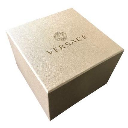 【訳あり品】 ヴェルサーチ Versace 腕時計 レア 限定 おしゃれ ブラックゴールド クロノグラフ46mm 【ZYX2013121402】(72468円)
