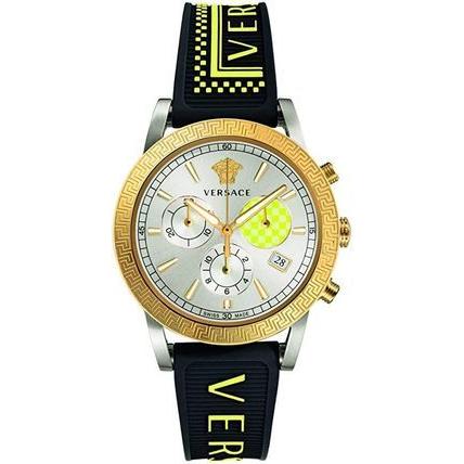 ヴェルサーチ Versace 腕時計 レア 限定 おしゃれ スポーツテッククロノグラフ 40mm