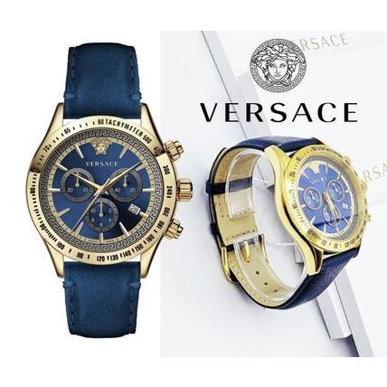 ヴェルサーチ Versace 腕時計 レア 限定 おしゃれ メデゥーサ クロノクラシック 43ｍｍ