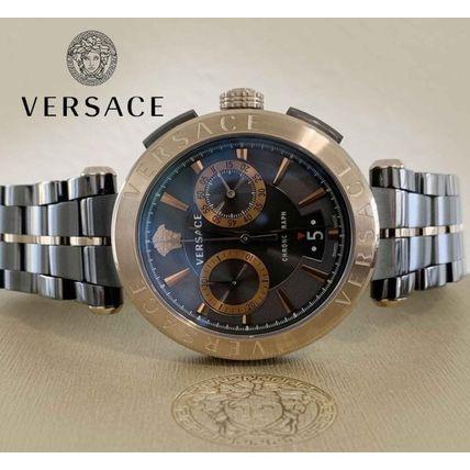 ヴェルサーチ Versace 腕時計 レア 限定 おしゃれ アイオン クロノグラフ45mm 腕時計 2 :YBU-20210620110643