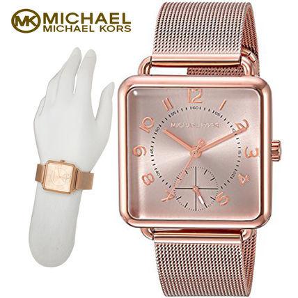 マイケルコース Michael Kors 腕時計 おしゃれ 限定 レア Brenner Rose Gold-Tone MK3664