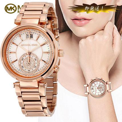 マイケルコース Michael Kors 腕時計 おしゃれ 限定 レア 特価 sawyer Mother of Pearl mk6282