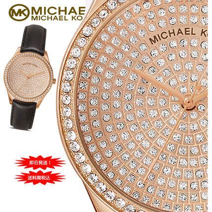 【25％OFF】 マイケルコース Michael Crystal Pave Nini Lady 格安 日本未入荷 レア 限定 おしゃれ 腕時計 Kors 腕時計