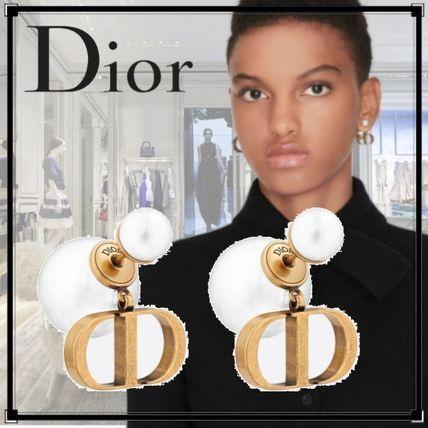 ディオール Dior ピアス 海外限定 最新作 TRIBALES レジン パール 人気