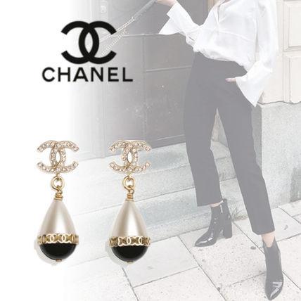 激安通販新作 海外限定 おしゃれ ピアス シャネル 価格交渉可能です シャネル ピアス パール ストラス メタル Ccマーク Chanel レディースアクセサリー Oyostate Gov Ng