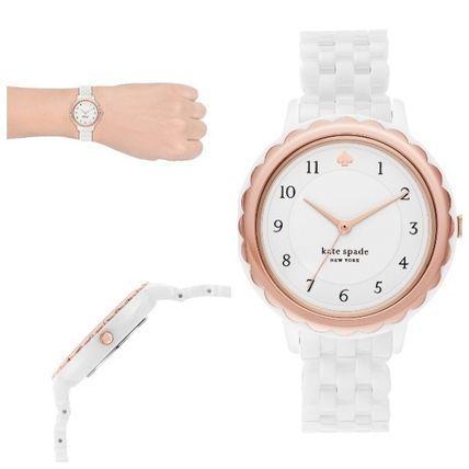 KATE SPADE ケイトスペード morningside scallop watch セラミック KSW1583