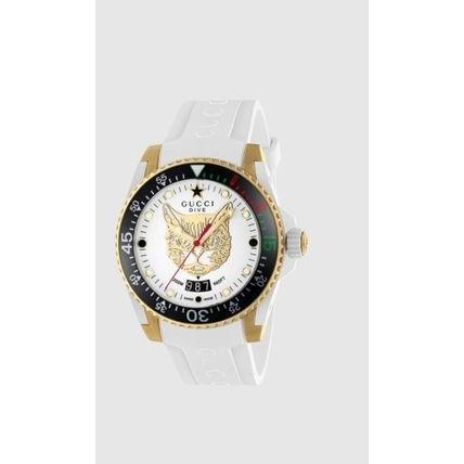 【早い者勝ち】 グッチ ダイヴ ミディアム ウォッチ（40mm） 【UOI2990175243】(107640円)