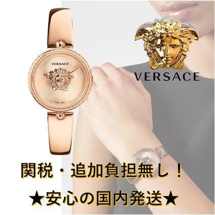 VERSACE ヴェルサーチェ　パラッツォ エンパイア 34mm ローズゴールド